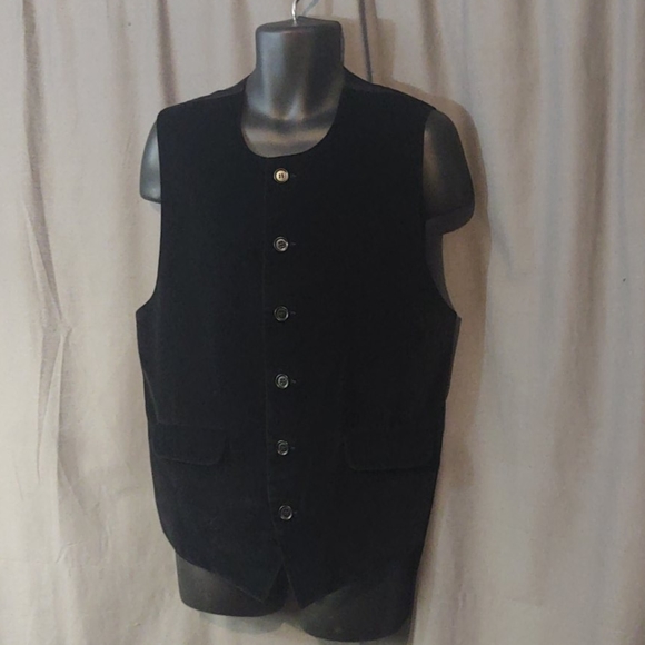 Katharine Hamnett London Men's Velvet Vest - Picture 3 of 16